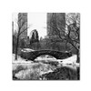Trademark Fine Art Philippe Hugonnard 'Gapstow Bridge Central Park' Canvas Art, 14x14 PH0278-C1414GG